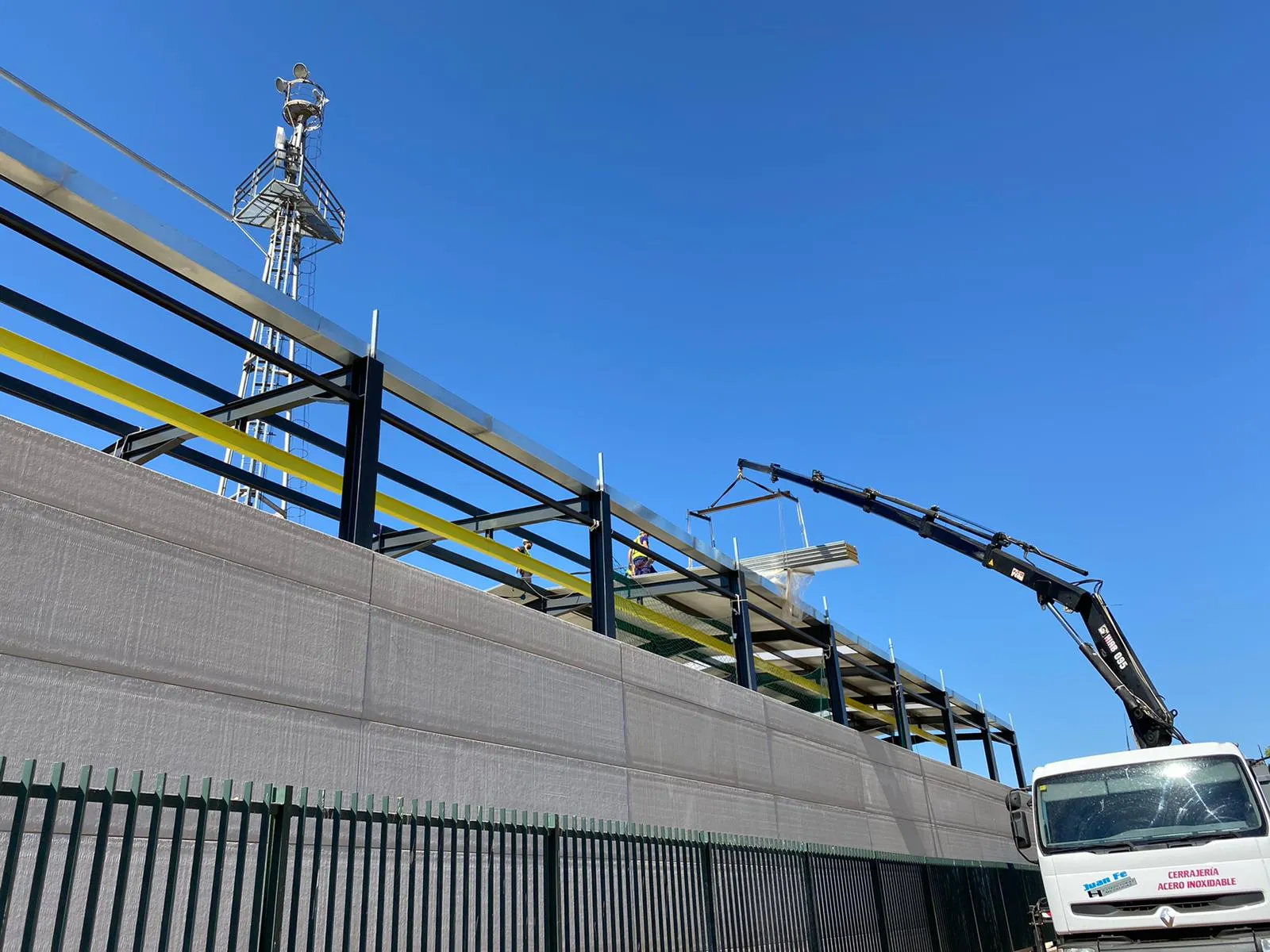 Obra Renfe Badajoz (taller reparacion para trenes ), foto 4 de 10